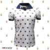 Men's polo T shirt with TCK crest All over print-White
